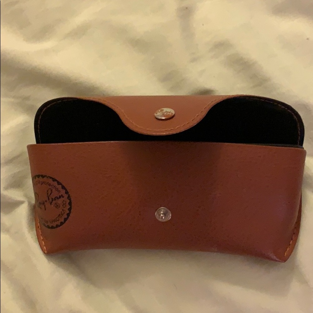Rayban classic sunglasses case brown
